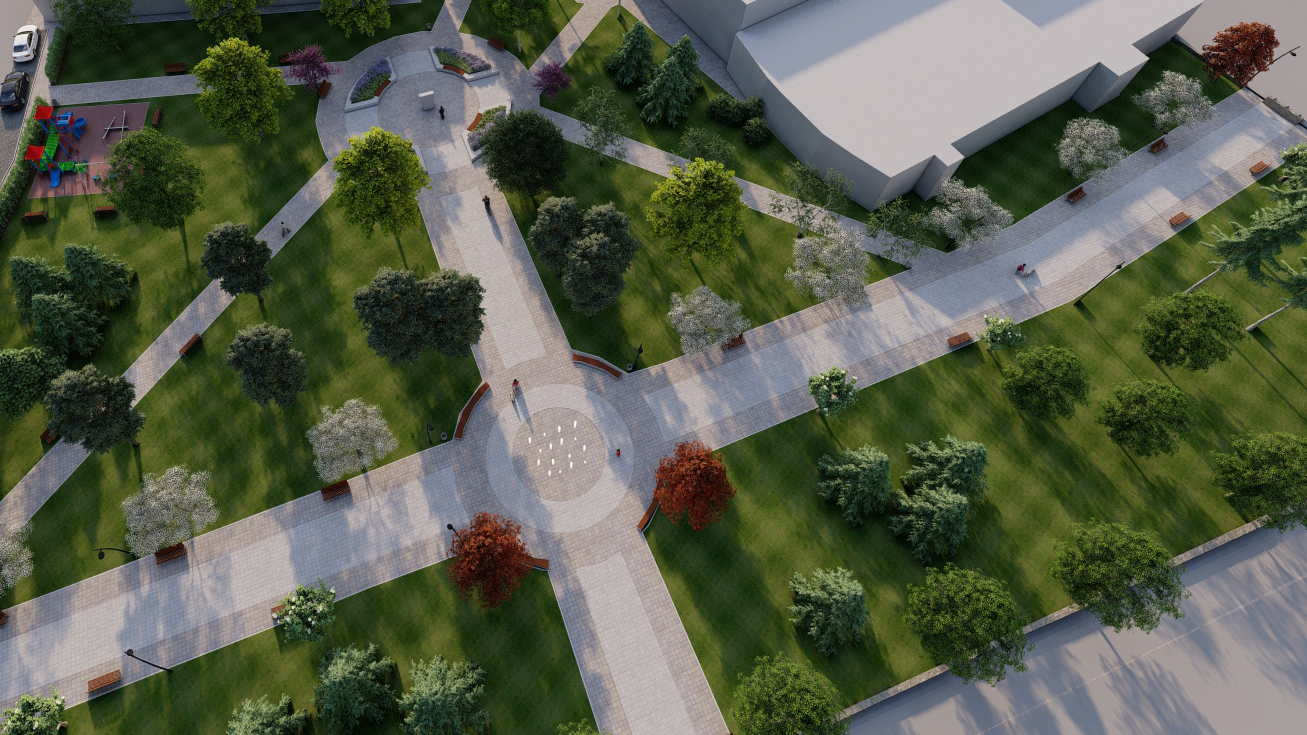 Park Smederevska Palanka — projekat pejzažne arhitekture